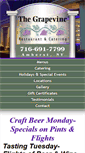 Mobile Screenshot of grapevinerestaurant.com
